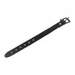 řemínek (pásek) s přezkou, 17 cm, černý, Lefa