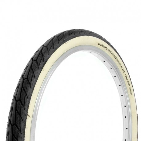 plášť 20" (47-406) Schwalbe Road Cruiser, bílé boky