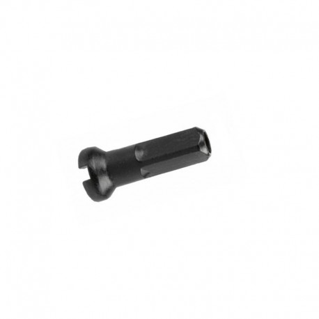 nipl 12 mm černý, pro dráty (špice) 2,0 mm