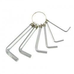 klíče imbusové, 6 velikostí