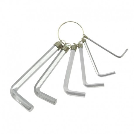 klíče imbusové, 6 velikostí