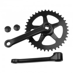 kliky s převodníkem, 4hran, 38 zubů, 140 mm, černé