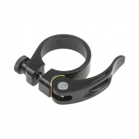 objímka podsedlová 34,9 mm, černá, rychloupínací