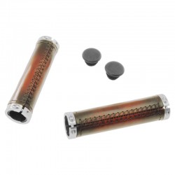 rukojeti Monte Grappa Manopole charleston, kožené, 125 mm, Lock-On