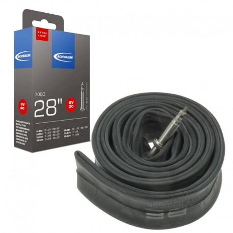 duše pláště 28" (18/25-622/630) galus ventilek FV40, Schwalbe EXTRAlight