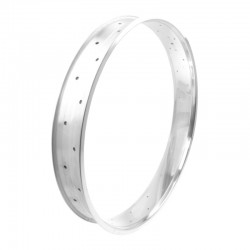 ráfek 26" (559 mm), 36 děr, AL, stříbrný lesklý, šířka 65 mm