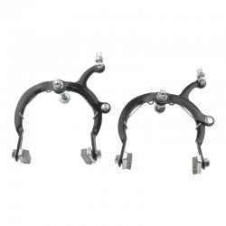 brzdová čelist Caliper 73-92 mm, sada (přední+zadní), černá