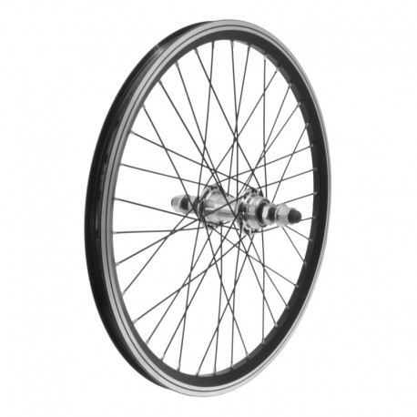 kolo vypletené 20" (406 mm, 36 děr) zadní, Beretta AL black, M14, BMX