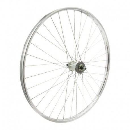 kolo vypletené 28" (635 mm, 36 děr) zadní, Westwood chrom, torpédo