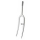 vidlice 26", stříbrná, 1", dynamo, sloupek 225 mm