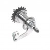 n&aacute;boj zadn&iacute; 16 děr, 158/108 mm, komplet, volnoběžka Velosteel