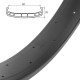 ráfek 26" (559 mm), 36 děr, AL, černý, šířka 67 mm