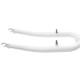 vidlice 26", bílá, 1 1/8", pivoty, sloupek 215 mm