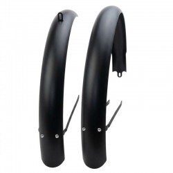 blatníky kovové 26"/70 mm, Cruiser, černé