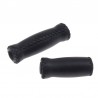 rukojeti Leatherette ProX čern&eacute;, koženka, 128+92 mm