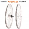 kolo vypletené 20" (406 mm, 36 děr) SET přední+zadní, Remerx Dragon AL, Nexus 3r