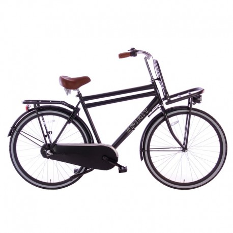městské kolo Spirit Cargo N3 28" Black Matt, 3 rychl.