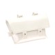 brašna rámová Borsa Fixed, white