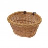 ko&scaron;&iacute;k na ř&iacute;d&iacute;tka, proutěn&yacute;, 35 x 29 cm, ov&aacute;ln&yacute;, s řem&iacute;nky, př&iacute;rodn&iacute;