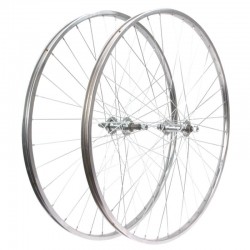 kolo vypletené 26" (559 mm, 36 děr) SET přední+zadní, Speed chrom, vícekolečko