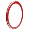 ráfek 28" (622 mm), 36 děr, AL, červený