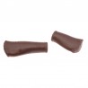 rukojeti Leatherette Selle Orient Ergo brown dark, koženka, 135+95 mm