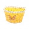 ko&scaron;&iacute;k na ř&iacute;d&iacute;tka, plastov&yacute;, 23 x 14 cm, dětsk&yacute;, žlut&yacute;