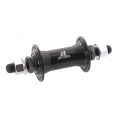 náboj přední 48 děr, 100 mm, osa 14 mm, ocel, černý, Joytech