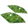 kryt zadního kola Flowers 28" zelený