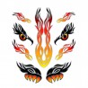 samolepka na kolo-r&aacute;mov&yacute; polep Tribal Eyes