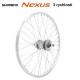 kolo vypletené 26" (590 mm, 36 děr) SET přední+zadní, Remerx RMX AL, Shimano Nexus 3rychl.